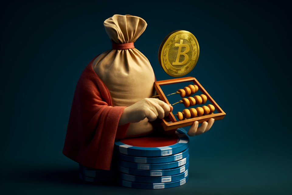 Illustrazione su criptovalute e gestione della ricchezza